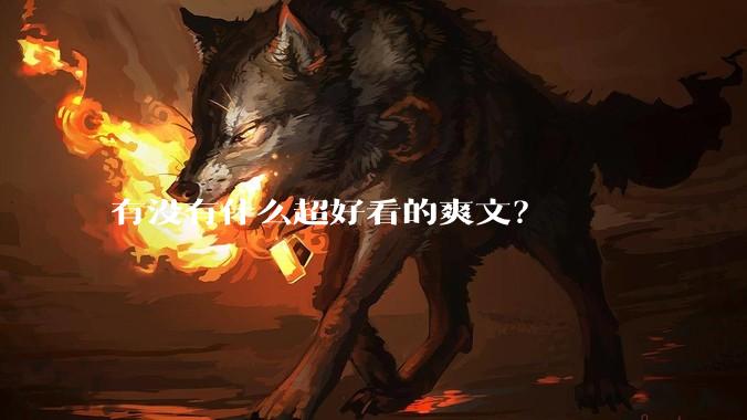 有没有什么超好看的爽文？
